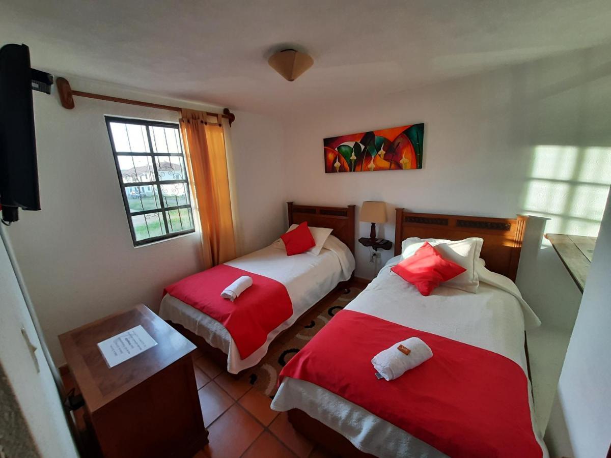 Aparta Hotel El Refugio De Maria Villa de Leyva Dış mekan fotoğraf