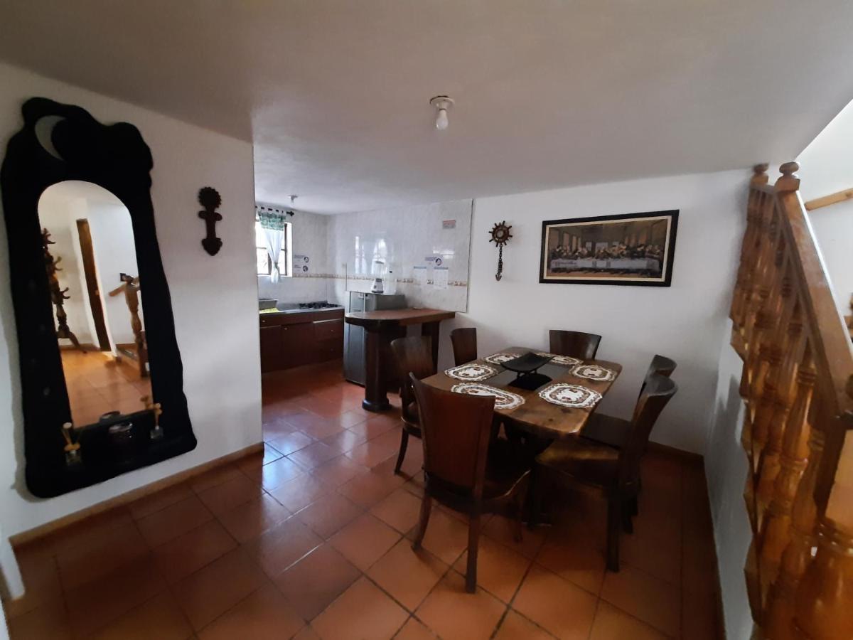 Aparta Hotel El Refugio De Maria Villa de Leyva Dış mekan fotoğraf