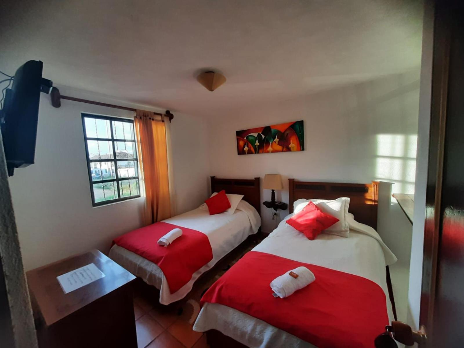 Aparta Hotel El Refugio De Maria Villa de Leyva Dış mekan fotoğraf