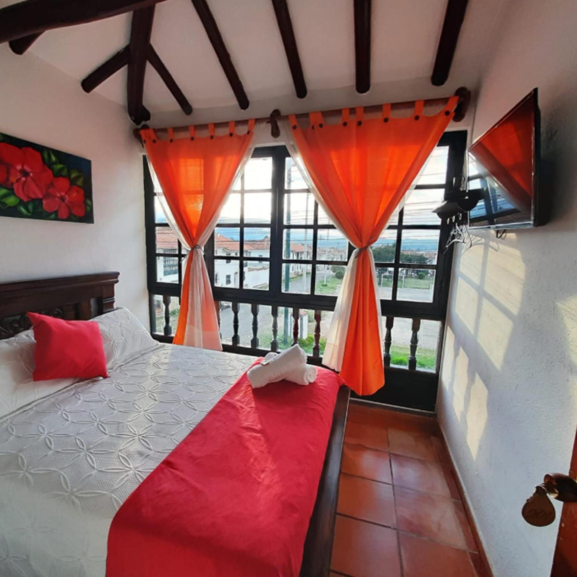 Aparta Hotel El Refugio De Maria Villa de Leyva Dış mekan fotoğraf