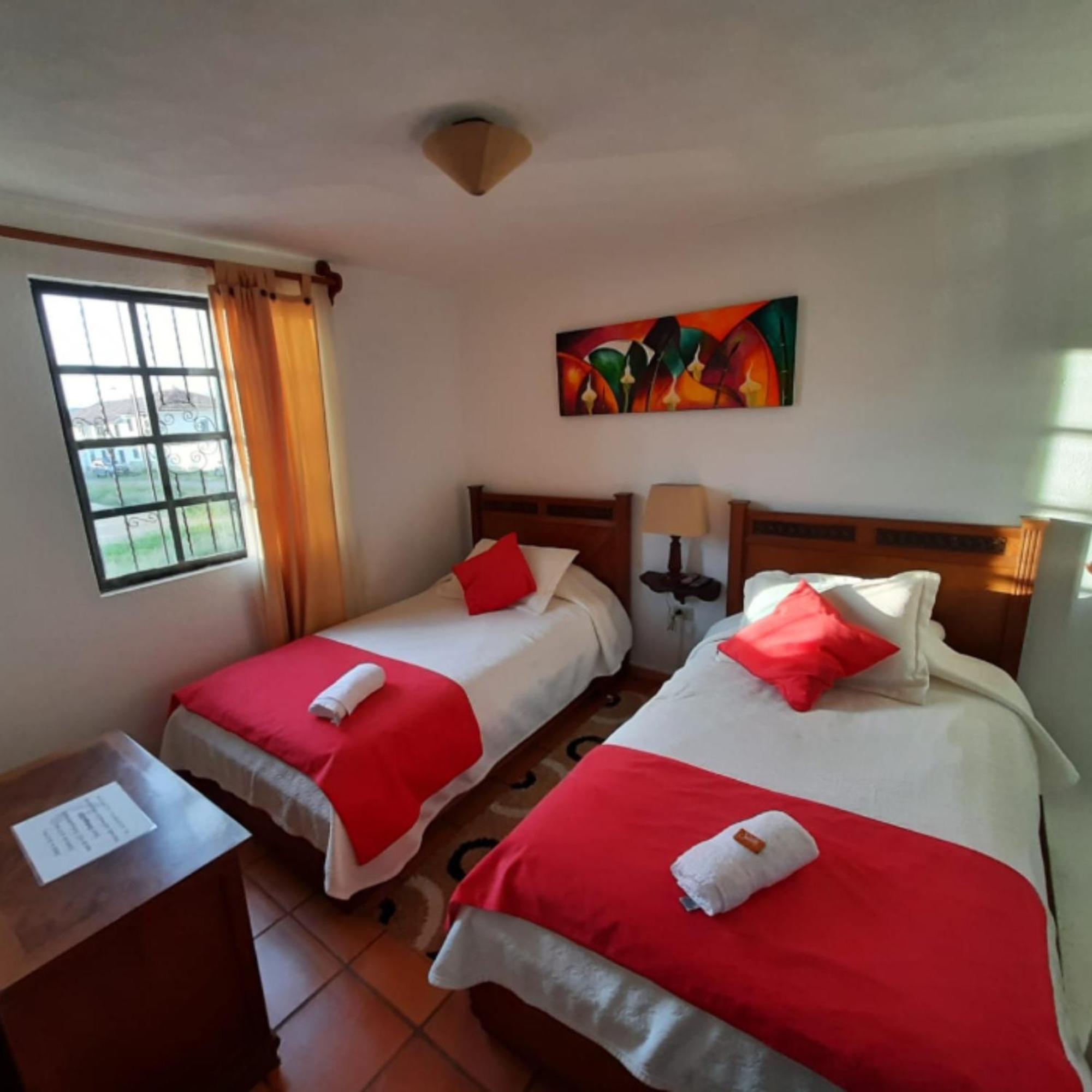 Aparta Hotel El Refugio De Maria Villa de Leyva Dış mekan fotoğraf