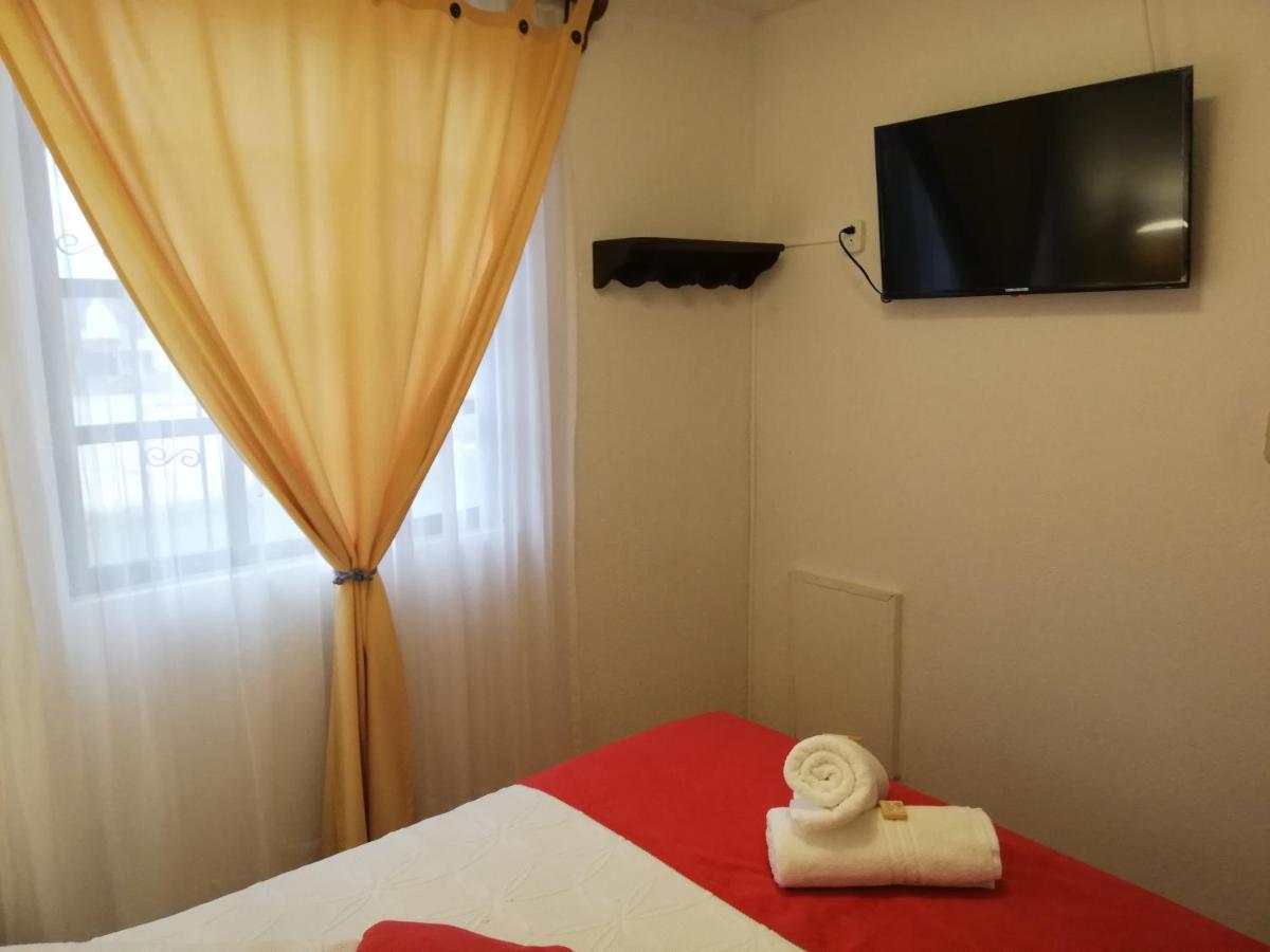 Aparta Hotel El Refugio De Maria Villa de Leyva Dış mekan fotoğraf